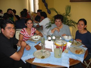 Familiares del Novicio Rodrigo de Oaxaca.