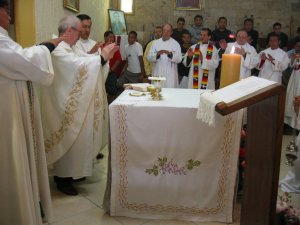 El Consejero General, el Padre Agenor Sbaraini, presidió esta Misa de Acción de Gracias.