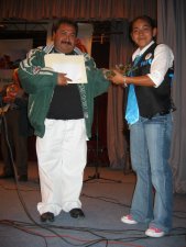 Premiación de los Ganadores.<br />
El Grupo "Fusión Trinitaria" de Aguascalientes quedó en Primer Lugar con el Canto : "La Familia del Señor".