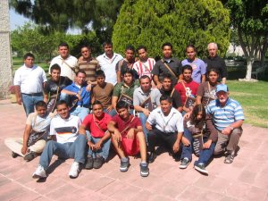 Los JSF que participaron en la Convivencia de Pascua 2009 en el Seminario San Carlos en Guadalajara, Jalisco.