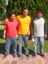 Candelario de Morelos, Juan Antonio de Zacatecas y Marco de Hidalgo.