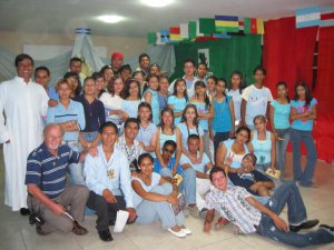 Servidores del Grupo Juvenil y de Adolescentes de la Parroquia del Espíritu Santo en Ocotlán, Jal.