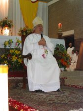 En la Homilía el Señor Obispo exortó a Humberto a ser fiel Ministro del Señor y Misionero incansable de los Migrante.