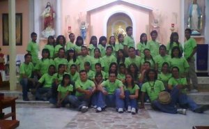 Jóvenes de la Parroquia del Sagrado Corazón, Col. Bosques de Tonalá, Tonalá, Jal.