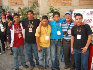 Jóvenes de la Parroquia de Nochistlán, Zacatecas.