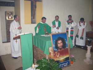 El Padre Fernando presidió una Celebración Eucarística.