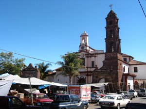 Iglesia Parroquial de Purépero, Mich. pueblo en el que se ubica el Noviciado Scalabrini.