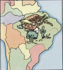 Mientras tanto en América del Sur, con sus interminables extensiones despobladas, sus llanuras y sus praderas, se lanzaron los ardientes misioneros: comenzaron en Brasil.