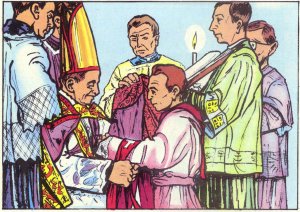 El 30 de mayo de 1863 el Obispo lo consagró sacerdote: "Juan Bautista, ahora eres sacerdote para siempre".